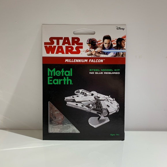 🧩 STAR WARS Millennium Falcon METAL EARTH 3D Puzzle - Picture 2 of 2